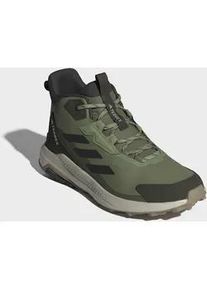Wanderschuh Adidas TERREX "TERREX ANYLANDER MID", Damen, Gr. 44, tent gr&uuml;n, core schwarz, olive strata, Textil, Schuhe Wanderschuh