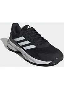 Tennisschuh Adidas PERFORMANCE "COURTJAM CONTROL 3", Herren, Gr. 44, core schwarz, ftwr wei&szlig;, grau four, Synthetik, Textil, Schuhe, f&uuml;r Hartcourt, All-Court