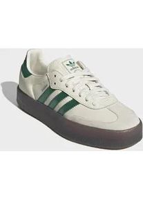 Sneaker Adidas ORIGINALS "SAMBAE", Damen, Gr. 39, cream wei&szlig;, bold gr&uuml;n, collegiate gr&uuml;n, Leder, Schuhe Sneaker