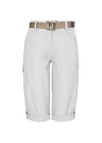 3/4-Hose "GS 9 WMN PNTS", Damen, Gr. 44, Normalgr&ouml;&szlig;en, naturwei&szlig;, Obermaterial: 100% Polyester;Futter: 80% Polyester, 20% Baumwolle, G.I.G.A. DX BY KILLTEC, Hosen, Schnelltrocknende Caprihose mit G&uuml;rtel und 6 Taschen