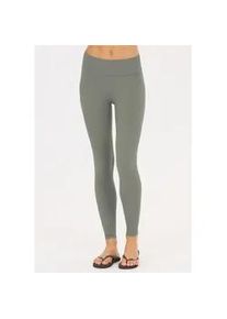 ENDURANCE ATHLECIA Trainingstights ATHLECIA "Luxe", Damen, Gr. 42, EURO-Gr&ouml;&szlig;en, khaki, 80% Polyamid, 20% Elasthan, unifarben, Hosen, mit Kompressionswirkung