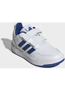 Sneaker Adidas SPORTSWEAR "TENSAUR SPORT 3.0 CF K", Damen, Gr. 33, cloud wei&szlig;, collegiate royal, collegiate royal, Synthetik, Textil, Schuhe Sneaker, mit Klettverschluss, f&uuml;r Kinder & Jugendliche