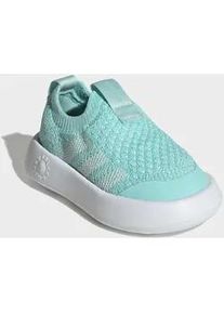 Slip-On Sneaker Adidas SPORTSWEAR "BUBBLECOMFY KIDS", Kinder, Gr. 27, flash aqua, semi flash aqua, ftwr wei&szlig;, Textil, Schuhe, f&uuml;r Kinder