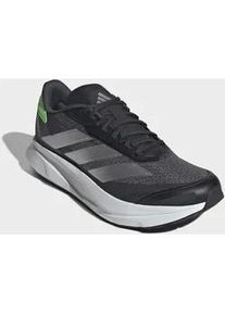 Laufschuh Adidas PERFORMANCE "DURAMO SL 2", Herren, Gr. 42, carbon, silber metallic, lime burst, Synthetik, Textil, Schuhe Laufschuh