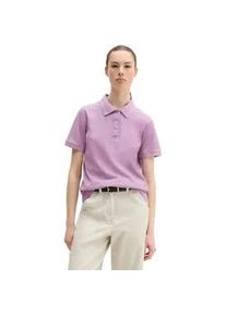 Marc O'Polo Poloshirt MARC O'POLO "aus Piqu&eacute;-Jersey", Damen, Gr. M, warm lila, Obermaterial: 96% Baumwolle, 4% Elasthan, unifarben, regular fit, Shirts