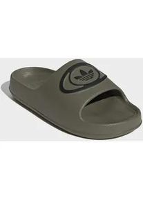 Badesandale Adidas ORIGINALS "ADILETTE 00S BADESCHLAPPEN", Herren, Gr. 47, olive strata, core schwarz, none, Synthetik, Schuhe, Badelatschen