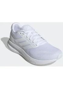 Laufschuh Adidas PERFORMANCE "RUNFALCON 5 WIDE", Herren, Gr. 44,5, cloud wei&szlig;, ftwr wei&szlig;, core schwarz, Synthetik, Textil, Schuhe Laufschuh, weit geschnitten, breite Passform
