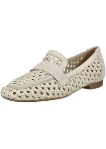 Slipper Paul Green "Paul Green Slipper Veloursleder", Damen, Gr. 43, natur, Veloursleder, Schuhe Slipper