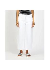 5-Pocket-Jeans Gang "94JUL CROPPED", Damen, Gr. 29, N-Gr, wei&szlig;, Denim/Jeans, Obermaterial: 93% Baumwolle, 5% Polyester, 2% Elasthan, gerade kn&ouml;chelfrei, Jeans 5-Pocket-Jeans, mit verk&uuml;rzter Beinl&auml;nge