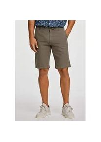 Shorts LINDBERGH "Leinenshorts Relaxed Fit", Herren, Gr. XS, dk army, Obermaterial: 55% Leinen, 45% Baumwolle, unifarben, relaxed fit, Hosen Shorts