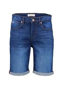 Shorts LINDBERGH "Jeans-Shorts Regular Fit", Herren, Gr. XL, clear blau, Obermaterial: 89% Baumwolle, 9% Polyester, 2% Elasthan, regular fit, Hosen Shorts