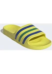 Badesandale Adidas SPORTSWEAR "AQUA ADILETTE", Herren, Gr. 48,5, bright gelb, bold blau, bold gr&uuml;n, Synthetik, Schuhe, Badelatschen, World Cup Nations Pack