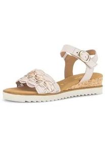 Riemchensandale Gabor "Riemchensandale", Damen, Gr. 37,5, multicolour, Schuhe Riemchensandale