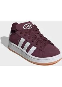 Sneaker Adidas ORIGINALS "CAMPUS 00S", M&auml;dchen, Gr. 29, maroon, ftwwht, gum2, Leder, Synthetik, Schuhe Sneaker, f&uuml;r Kinder