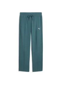 Sporthose Puma "Puma Class Pinnacle Relaxed Trainingshose Herren", Herren, Gr. XXL, Normalgr&ouml;&szlig;en, emerald ice gr&uuml;n, Obermaterial: 68% Baumwolle, 32% Polyester; Rippe: 3% Elasthan, 97% Baumwolle; Seitenpartie: 40% Polyester, 60% Baumwolle; Seitentasche &ndash; Oben: 100% Baumwolle, unifarben, relaxed fit, Hosen Sporthose