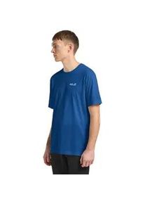 Funktionsshirt Jack Wolfskin "VONNAN S/S T M", Herren, Gr. XL (54/56), blau orchid, Obermaterial: 100% Polyester, Shirts Funktionsshirt, f&uuml;r warme Temperaturen, atmungsaktiv, feuchtigkeitsregulierend