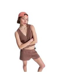 2-in-1-Shorts Roxy "Beach Bungalow", Damen, Gr. L, braunie, Obermaterial: 100% Walkfrottier;, Hosen