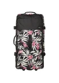 Reisetasche Roxy "Big Souvenir", anthrazit wind swept floral, Obermaterial: 100% Microfaser;, Taschen Reisetasche