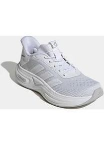 Walkingschuh Adidas SPORTSWEAR "CLOUDFOAM CUXXION RAPIDFIT", Damen, Gr. 42,5, cloud wei&szlig;, lgh solid grau, cloud wei&szlig;, Synthetik, Textil, Schuhe Walkingschuh