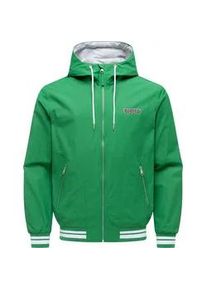 Outdoorjacke Ragwear "Stewan YOUMODO", Gr. XXL (56), gr&uuml;n, Obermaterial: 65% Baumwolle, 35% Nylon; Innenfutter: 100% Baumwolle; &Auml;rmelfutter: 100% Polyester, gerade h&uuml;ftlang, hoch geschlossener Ausschnitt, &Auml;rmel ohne &Auml;rmelschlitz extrabreites B&uuml;ndchen mit Gummizug, Jacken Outdoorjacke, leichte Herren &Uuml;bergangsjacke mitelastischen B&uuml;ndchen