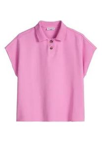 Marc O'Polo Poloshirt MARC O'POLO DENIM, Damen, Gr. XL, pale bubblegum, Jersey, Obermaterial: 100% Baumwolle, relaxed fit normal, Shirts, &auml;rmellos wide aus Organic Cotton