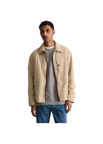 Marc O'Polo Outdoorjacke MARC O'POLO DENIM "aus wasserabweisendem Recycling-Material", Herren, Gr. M, frosty sand, Obermaterial: 100% Polyamid, unifarben, regular fit, Manschette, Jacken Outdoorjacke