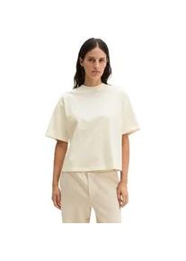 Marc O'Polo T-Shirt MARC O'POLO "aus recycelter und Bio-Baumwolle", Damen, Gr. XL, wei&szlig; cotton, Obermaterial: 100% Baumwolle, unifarben, Basic, regular fit, Rundhals, Shirts T-Shirt