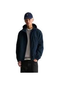 Marc O'Polo Outdoorjacke MARC O'POLO DENIM "aus wasserabweisendem Recycling-Material", Herren, Gr. L, navy teal, Obermaterial: 100% Polyamid; Futter: 100% Polyester, unifarben, regular fit, elastischer Bund, Jacken Outdoorjacke