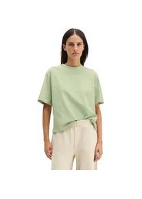 Marc O'Polo T-Shirt MARC O'POLO "aus recycelter und Bio-Baumwolle", Damen, Gr. S, calm sage, Obermaterial: 100% Baumwolle, unifarben, Basic, regular fit, Rundhals, Shirts T-Shirt