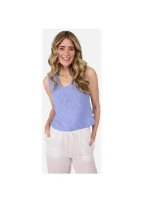 LIEBLINGSST&Uuml;CK T-Shirt LIEBLINGSST&Uuml;CK "NabilaL", Damen, Gr. 42, 440, trueblau, 100% Baumwolle, regular fit, Rundhals, Shirts T-Shirt, aus 100% Baumwolle