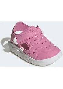 Badesandale Adidas SPORTSWEAR "WATER SANDAL 2 KIDS SANDALE", M&auml;dchen, Gr. 26, bliss pink, ftwr wei&szlig;, clear pink, Synthetik, Schuhe, Badelatschen f&uuml;r Kinder
