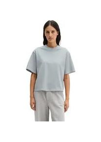 Marc O'Polo T-Shirt MARC O'POLO "aus recycelter und Bio-Baumwolle", Damen, Gr. XL, grau horizon, Obermaterial: 100% Baumwolle, unifarben, Basic, regular fit, Rundhals, Shirts T-Shirt