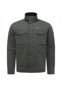 Anorak Ragwear "Murpho Vintage", Herren, Gr. M (50), schwarz olive, Cord, Obermaterial: 100% Baumwolle; Futter: 100% Polyester, gerade h&uuml;ftlang, hoch geschlossener Ausschnitt, &Auml;rmel mit &Auml;rmelschlitz 1-Knopf-Manschette mit Druckknopf, Jacken, Geradlinige &Uuml;bergangsjacke mit Brusttaschen