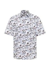 Kurzarmhemd Eterna "COMFORT FIT", Herren, Gr. 46, Normalgr&ouml;&szlig;en, mandel, Twill, 100% Baumwolle, normal, Hemden, NON IRON (b&uuml;gelfrei)