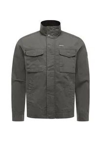 Anorak Ragwear "Murpho Vintage", Herren, Gr. L (52), stone grau, Cord, Obermaterial: 100% Baumwolle; Futter: 100% Polyester, gerade h&uuml;ftlang, hoch geschlossener Ausschnitt, &Auml;rmel mit &Auml;rmelschlitz 1-Knopf-Manschette mit Druckknopf, Jacken, Geradlinige &Uuml;bergangsjacke mit Brusttaschen