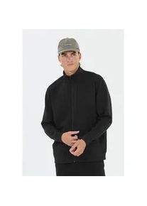 Sweatshirt Virtus "Taro", Herren, Gr. 3XL, schwarz, 78% Polyester, 17% Viskose, 5% Elasthan, unifarben, normal, ohne Ausschnitt, Sweatshirts Sweatshirt, mit angenehmem Komfort