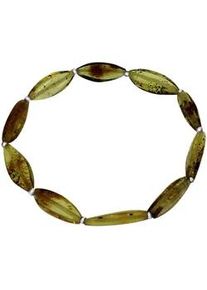 Armband OSTSEE-SCHMUCK "- Tasja - Bernstein -" Gr. 19, gr&uuml;n (gr&uuml;n, bernsteinfarben), Armb&auml;nder, Damen, Bernstein, Armband