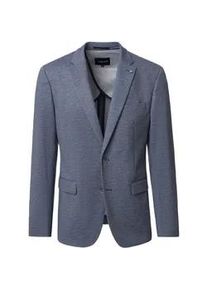 Sakko Venti "Venti Sakko uni", Herren, Gr. 52, blau, 60% Polyester, 35% Viskose, 5% Elasthan, Sakkos Sakko