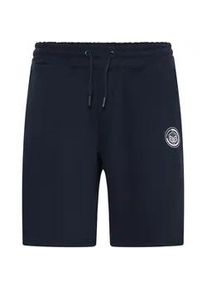 Sweatshorts Blend "Sweatshorts BHKian", Herren, Gr. S, N-Gr, blau (salute), Obermaterial: 60% Baumwolle CO. 40% Polyester PES., Hosen Sweatshorts