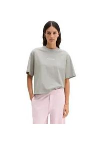 Marc O'Polo T-Shirt MARC O'POLO "aus recycelter und Bio-Baumwolle", Damen, Gr. XL, pure grau melange, Obermaterial: 100% Baumwolle, unifarben, Basic, regular fit, Rundhals, Shirts T-Shirt