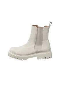 Ankleboots sheego, Damen, Gr. 40, XL-Schaft, beige (natur), Lederimitat, Schuhe Ankleboots