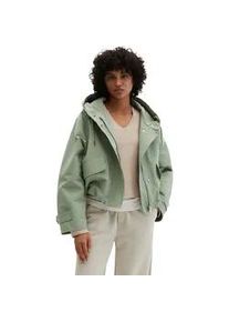 Marc O'Polo Outdoorjacke MARC O'POLO "aus Cotton-Nylon-Mix", Damen, Gr. 44, fresh sage, Obermaterial: 75% Baumwolle, 25% Polyamid; Futter: 100% Polyester, unifarben, relaxed fit, Jacken Outdoorjacke