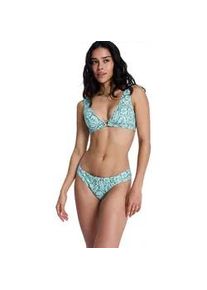 Bikini-Hose Roxy "Wildside Paisley", Damen, Gr. S, US-Gr&ouml;&szlig;en, oil gr&uuml;n wildside paisley, Obermaterial: 85% Microfaser, 15% Elasthan;, Badehosen Bikini-Hose