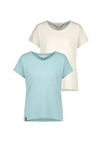 alife and kickin Rundhalsshirt ALIFE & KICKIN "Damen SofiaAK A", Damen, Gr. S, ice, wei&szlig;, 100% Baumwolle (Bio), Shirts Rundhalsshirt