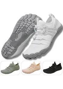 Barfu&szlig;schuh DOTALES "Balancestep Barfu&szlig;schuhe Damen & Herren Barfu&szlig;schuhe", Herren, Gr. 37, Normalschaft, wei&szlig;, EVA, Polyester, Polyurethan, Textil, Schuhe Barfu&szlig;schuh, Minimalschuhe