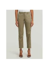 G-Star Raw Chinohose G-STAR "Kate Boyfriend Hose", Damen, Gr. 27, L&auml;nge 28, ensis gr&uuml;n, Obermaterial: 50% Baumwolle, 48% Baumwolle, 2% Elasthan, Hosen Chinohose