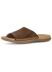 Pantolette Gabor "Pantolette", Damen, Gr. 40, braun, Schuhe Pantolette