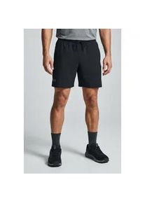 2-in-1-Shorts Under Armour "UA LAUNCH 7 2-IN-1 SHORTS", Herren, Gr. 3XL, N-Gr, schwarz, schwarz, reflective, Obermaterial: 100% Polyester, Hosen, f&uuml;r vielseitige Aktivit&auml;ten, leichtes Material