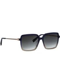 Sonnenbrille BRENDEL EYEWEAR "BRENDEL eyewear Sonnenbrille", Damen, anmutiges nachtblau, braun verlauf, Sonnenbrillen Sonnenbrille