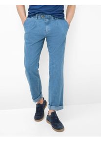 Eurex By Brax Herren Chino Style LUIS BLEACHED, denim hellblau, Gr. 24